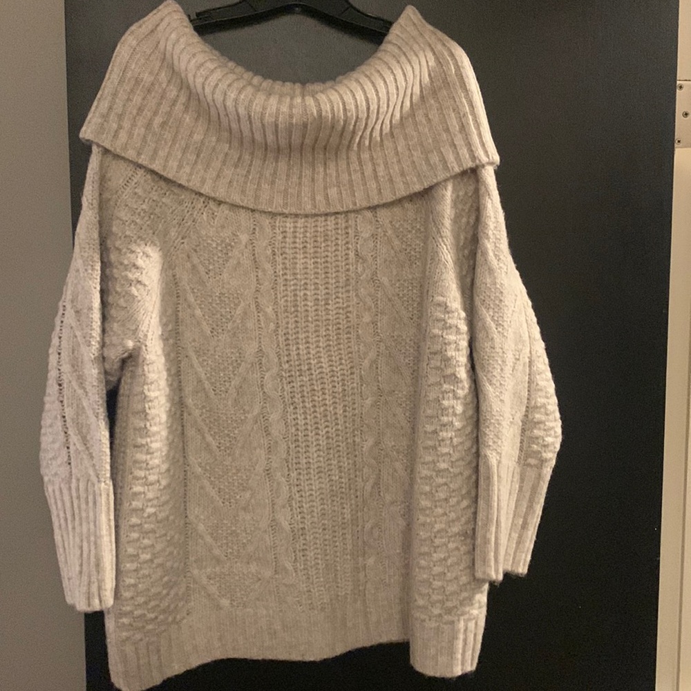 Cowl neck super soft sweater